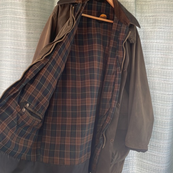 Outback Survival Gear Oilskin Jacket -men's large - Picture 2 of 6